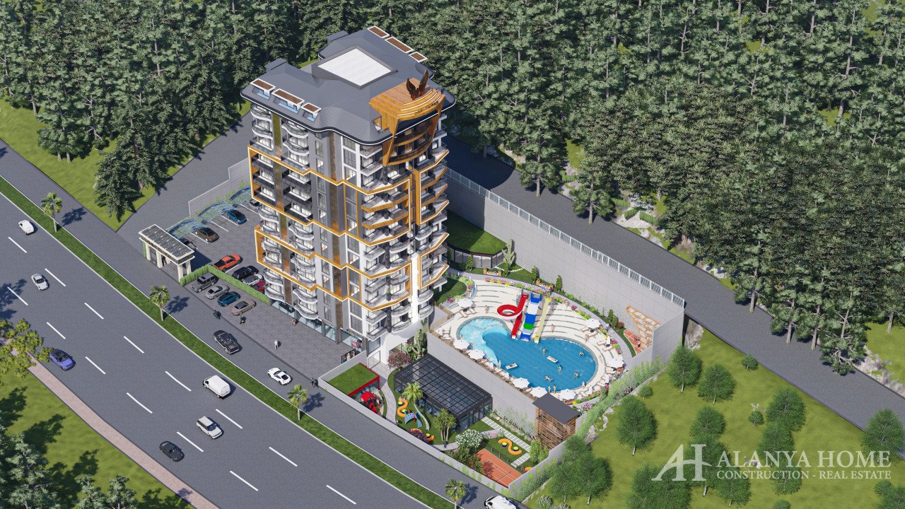 Продается вартира в Алании в комплексе Odin Tower Махмутлар. Недвижимость в Турции